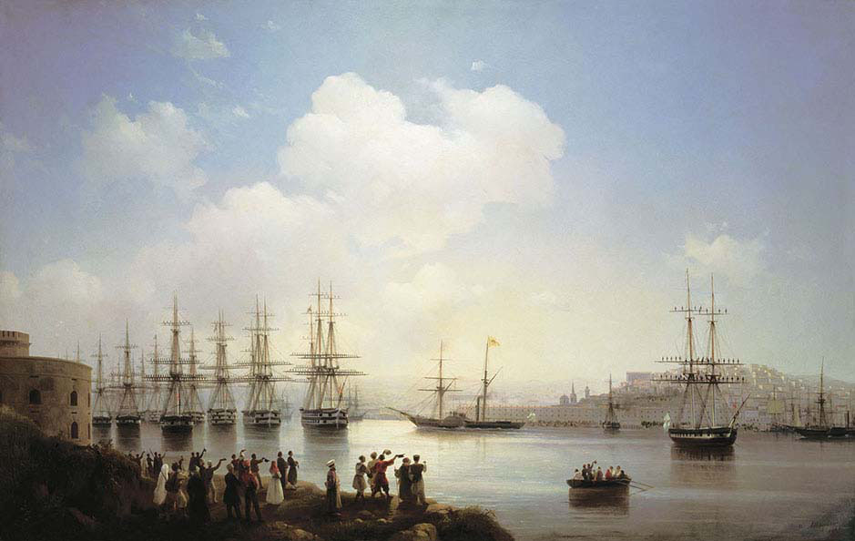 Russian Squadron on the Sebastopol Roads